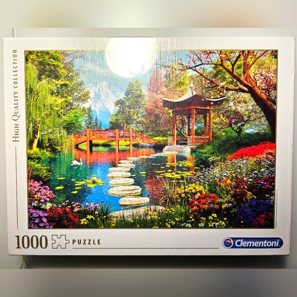 Clementoni High Quality Collection Fuji Garden 1000-Piece Jigsaw Puzzle - Picture 7 of 10